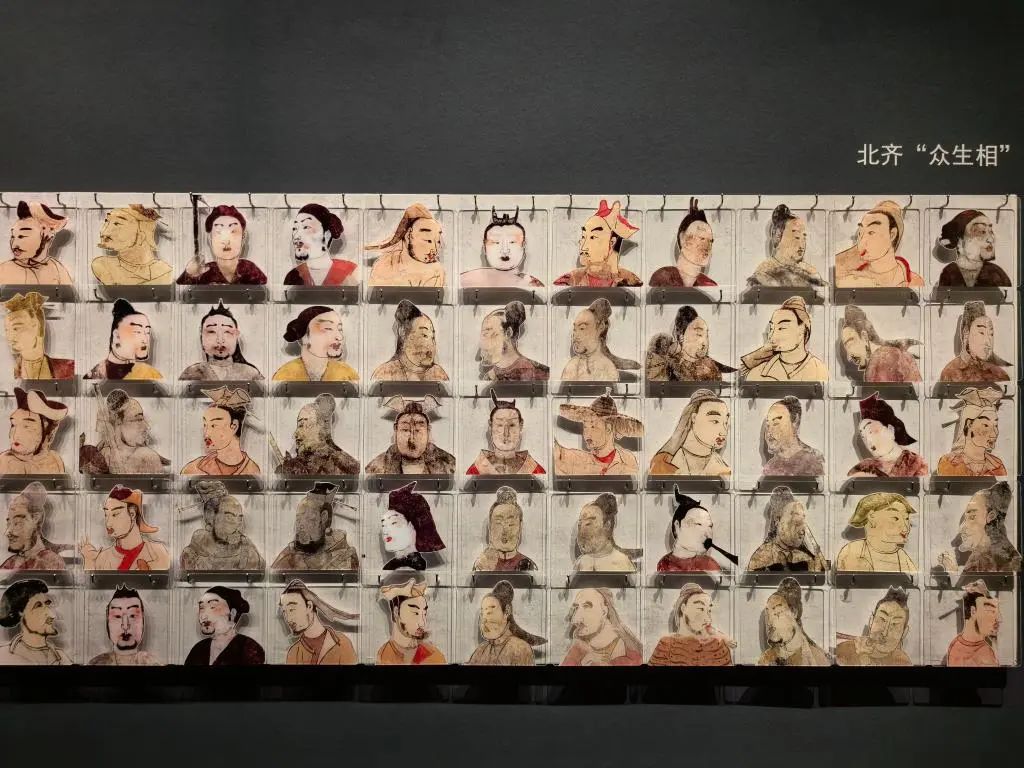 太原北齊壁畫博物館從山西北朝壁畫中提取人物元素展現(xiàn)當(dāng)時(shí)民族融合.jpg
