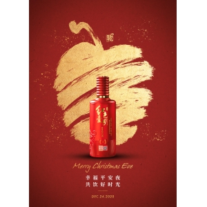 平安夜，點(diǎn)亮吉祥的燈火，默念平安詞；綻放五彩的禮花，默祈吉祥